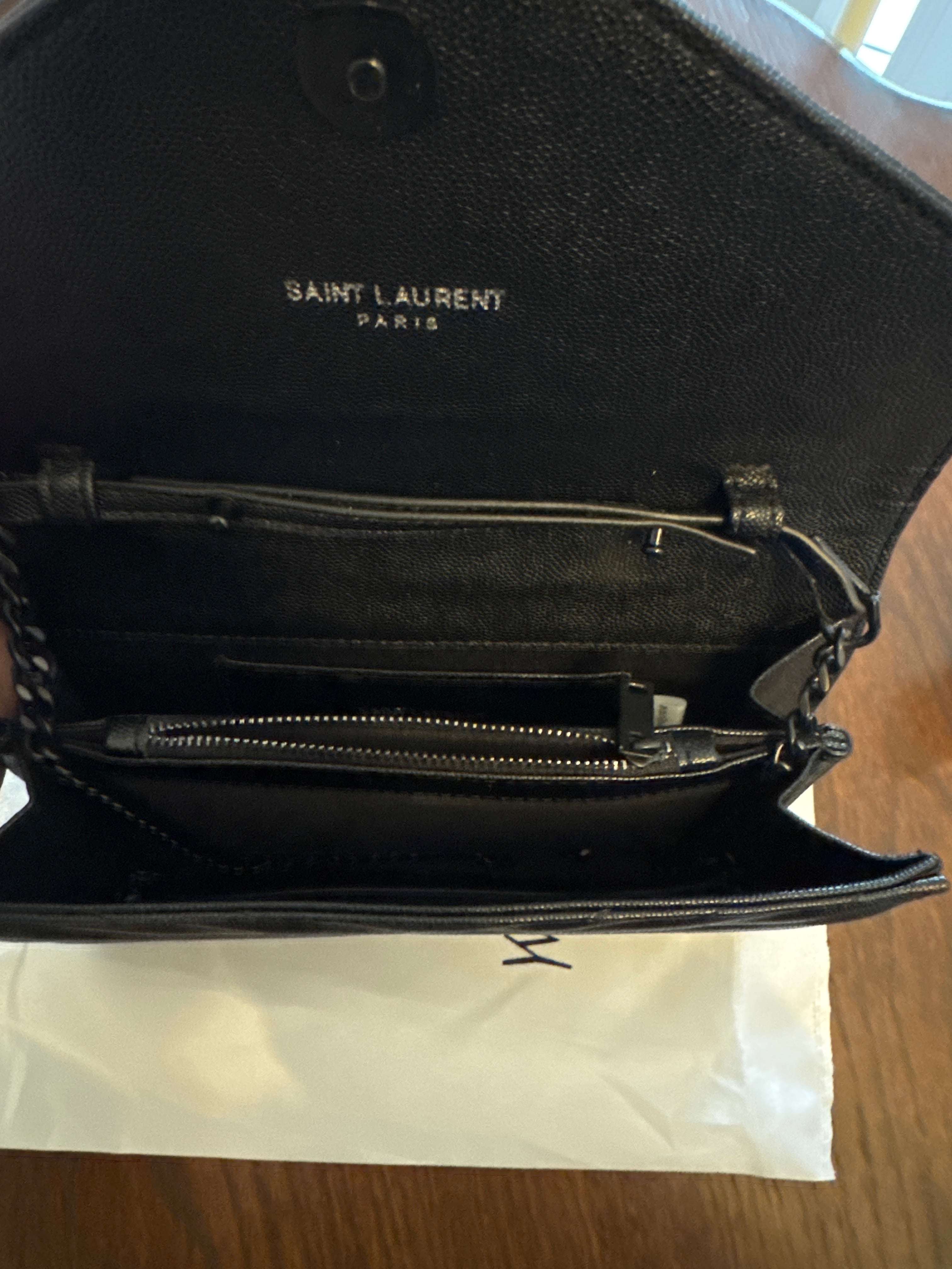 (Black) YSL Clutch