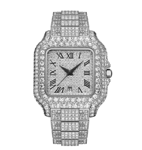 Iced  Bust Down Watch