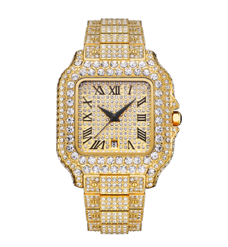 Iced  Bust Down Watch